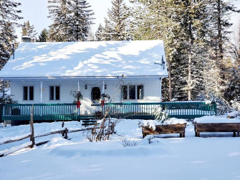 Chalet Nabu L'Ours - Riviere - Billard サン・タレクシ・デ・モン エクステリア 写真